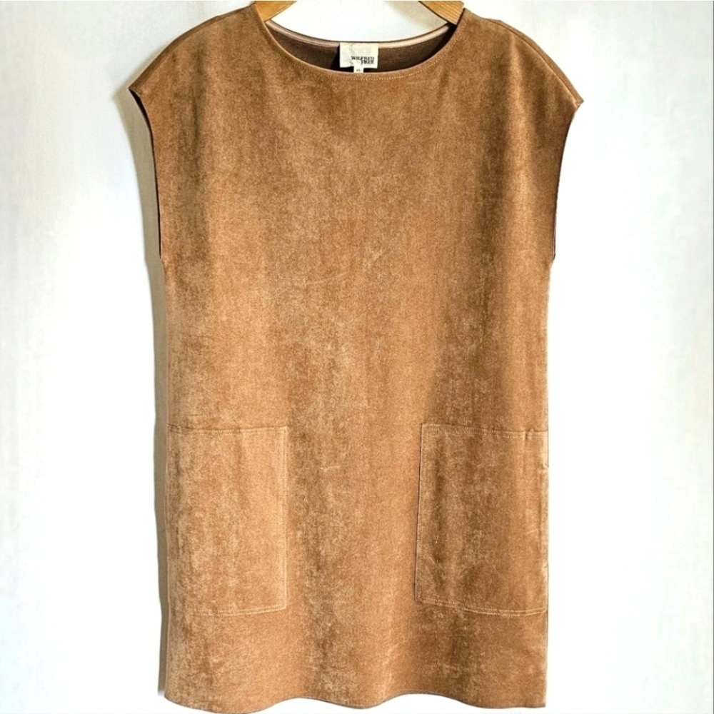 🇨🇦 Aritzia Wilfred Free Camel Nori Dress